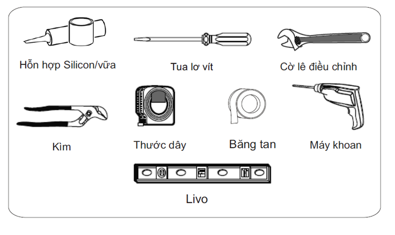 Dụng cụ 67Hb88 link đăng nhập bồn cầu treo âm tường