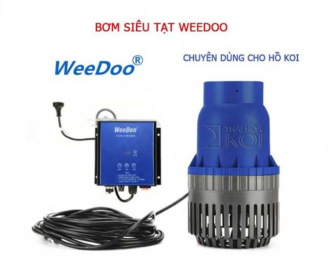 Máy bơm nước hồ cá mini tiết kiệm điện WeeDoo DC 24V