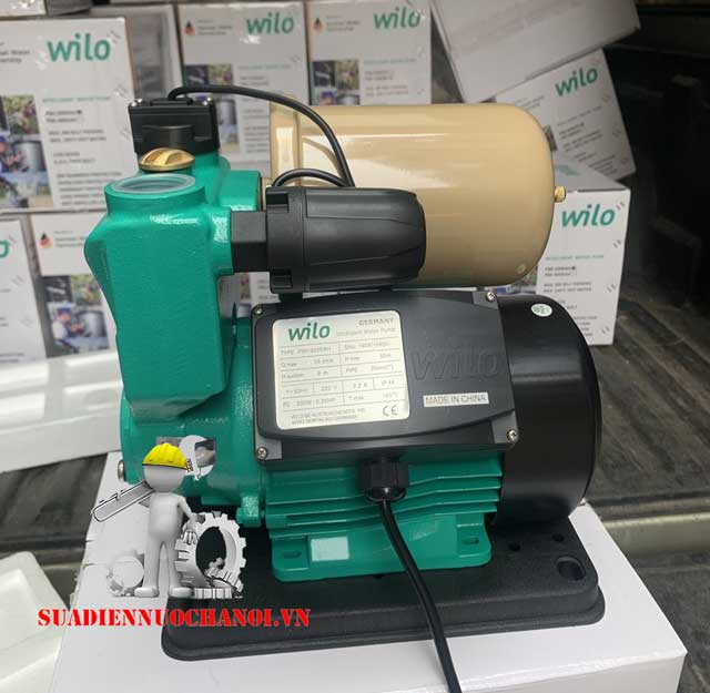 Máy bơm tăng áp điện tử tự ngắt chịu nhiệt Wilo PWI 200EAH