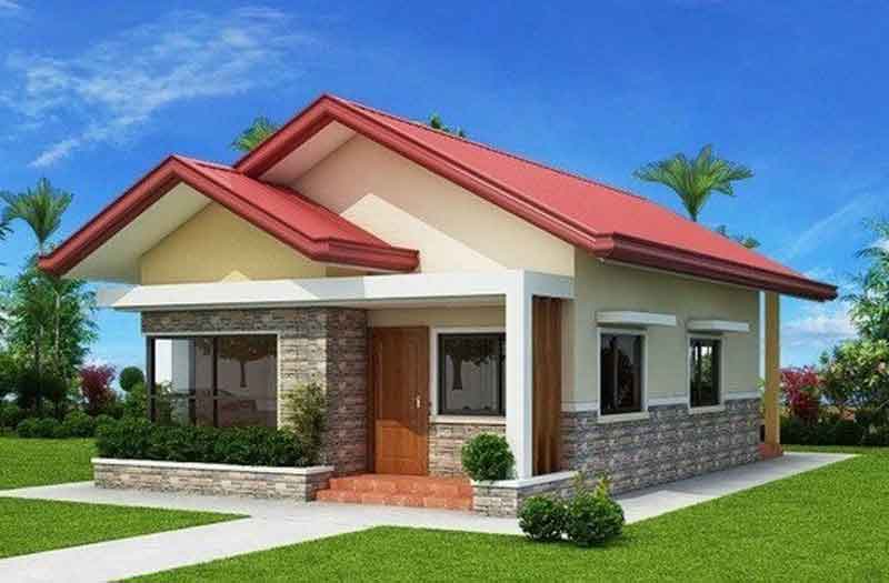 Mẫu nhà cấp 4 mái thái