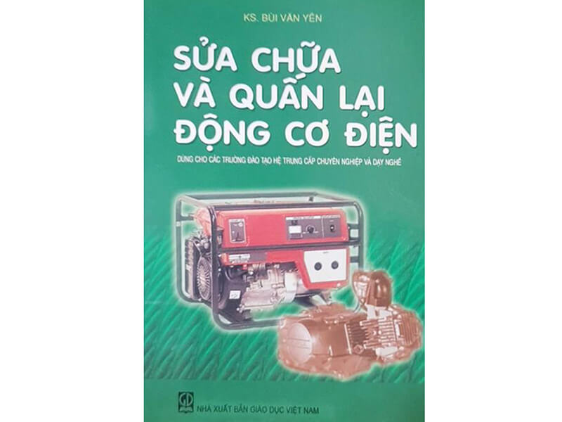 sách giáo trình quấn lại động cơ điện