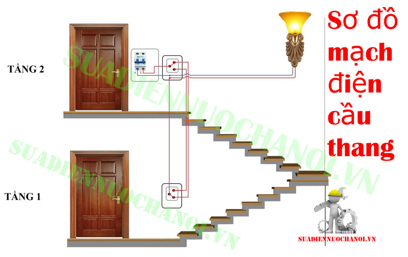 5 Sơ đồ đấu mạch đèn cầu thang chuẩn kỹ thuật Download apk Hb88 Chính Thức HB88.COM