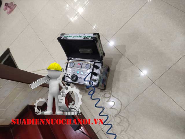 Sục rửa đường ống nước bằng công nghệ tạo sung tiên tiến