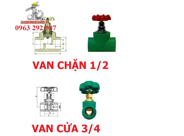 bạn có thể tăng áp lực nước bằng cách thay loại van khóa ½ hiện tại bằng loại van tăng áp lực  ¾ hiện nay