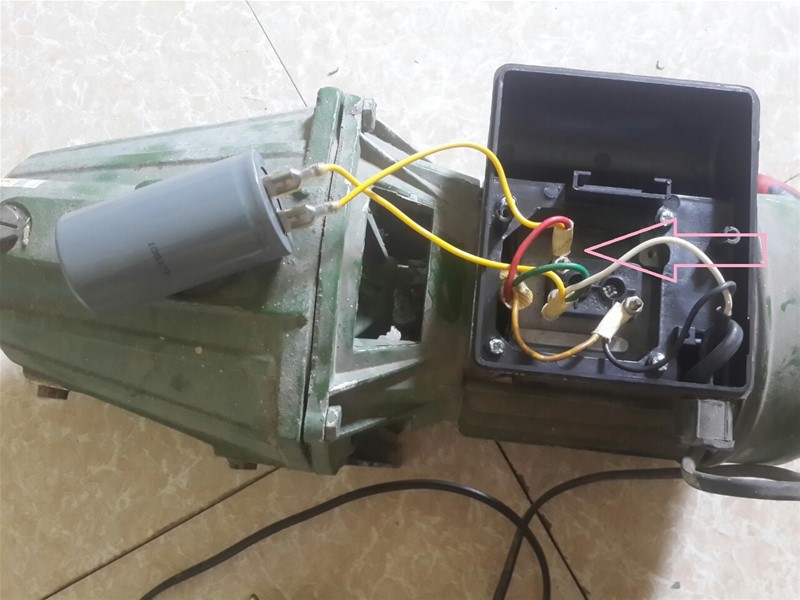 Cách đấu tụ điện máy bơm nước 