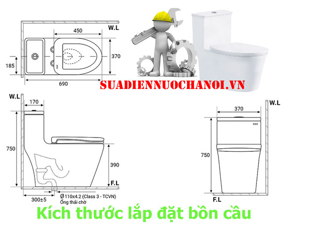 Kích thước 67Hb88 link đăng nhập thiết bị vệ sinh bồn cầu