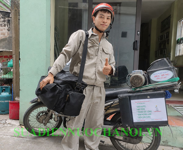 Kỹ thuật viên Bùi Đức Thắng thợ giỏi trên 10 năm kinh nghiệm