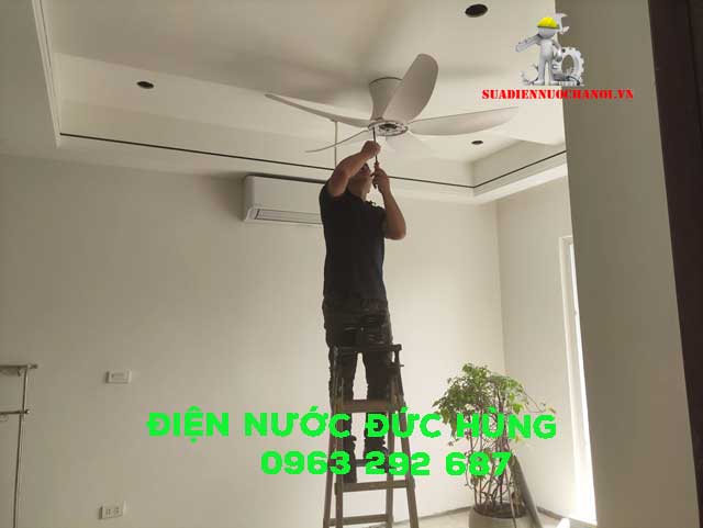 Quy trình sửa quạt trần tại nhà Hà Nội