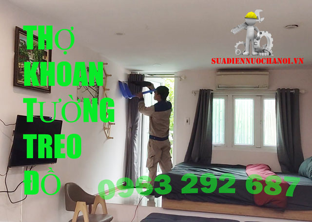 Bảng giá dịch vụ thợ khoan tường treo đồ tại nhà