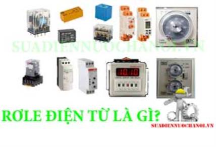 Nguyên lý cấu tạo ứng dụng của rơ le điện từ