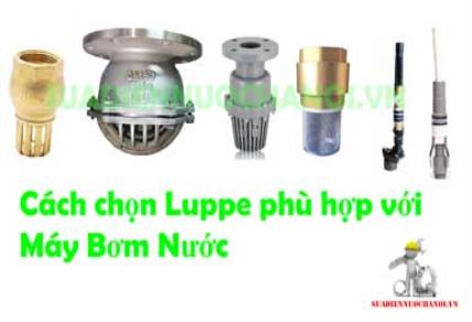Bảng giá luppe máy bơm nước mới 2026